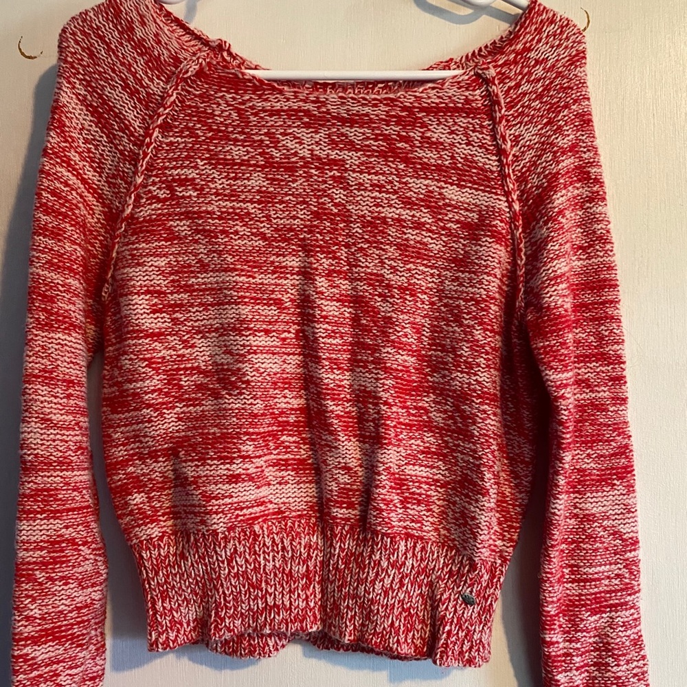 Red Knit Sweater